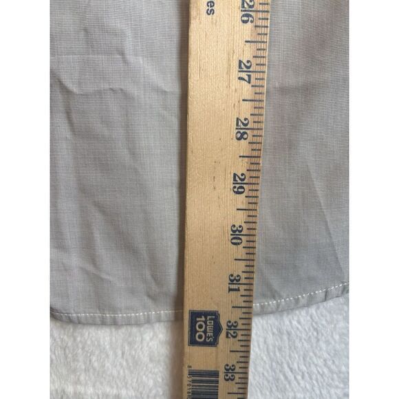 Quiksilver Regular Grey Button Down Short Sleeve Collared Shirt Men's Large * - Picture 6 of 6